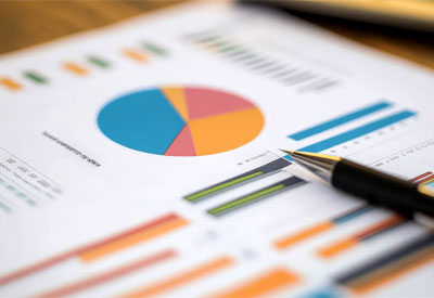 Financial documents illustrating estate planning strategies