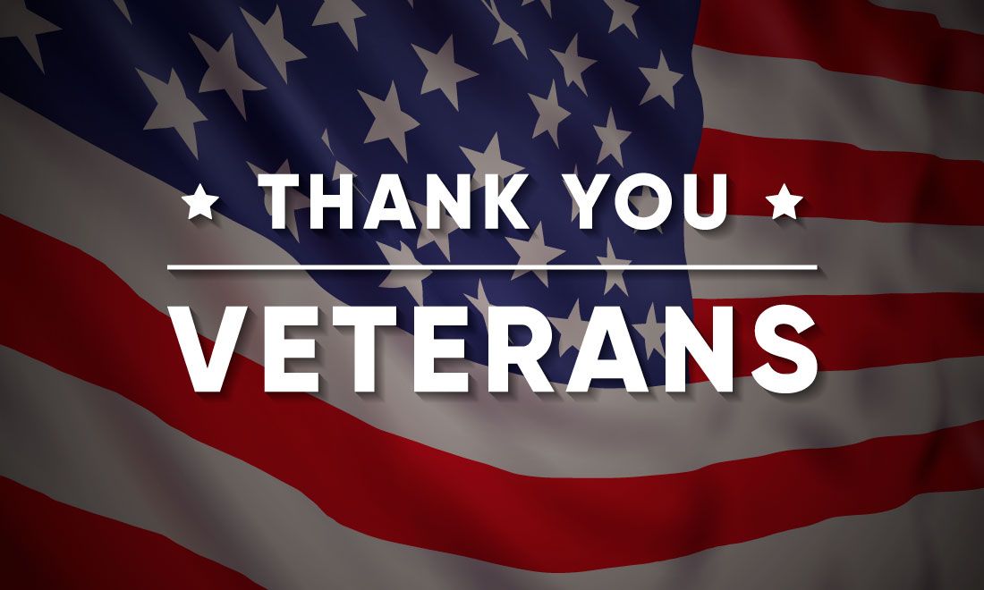 American Flag thank you veterans