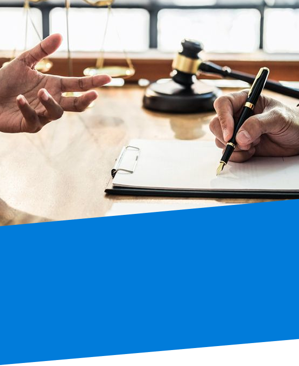 Senior couple reviewing estate planning documents