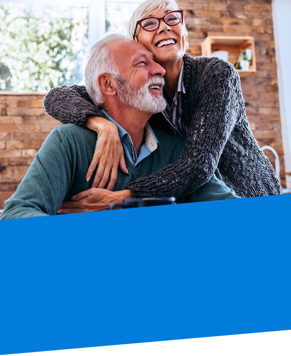 Senior couple reviewing estate planning documents